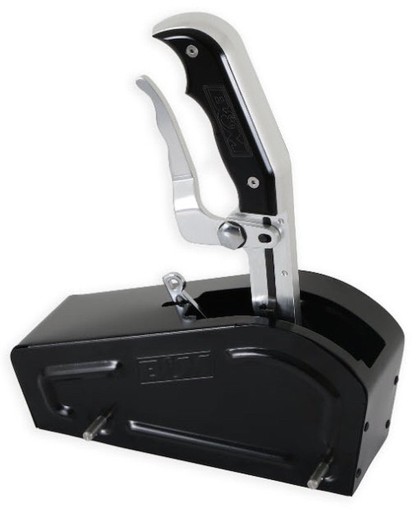 81041BM Two-Tone Magnum Grip Pro Stick Shifter for GM Powerglide Transmissions