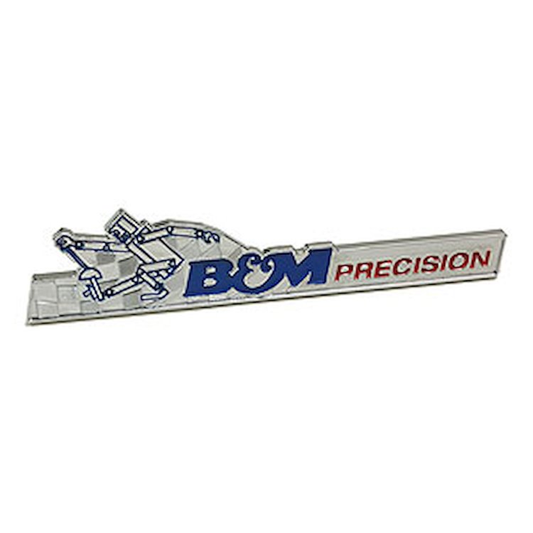 " Precision" Logo Emblem 4" x 1-1/2"