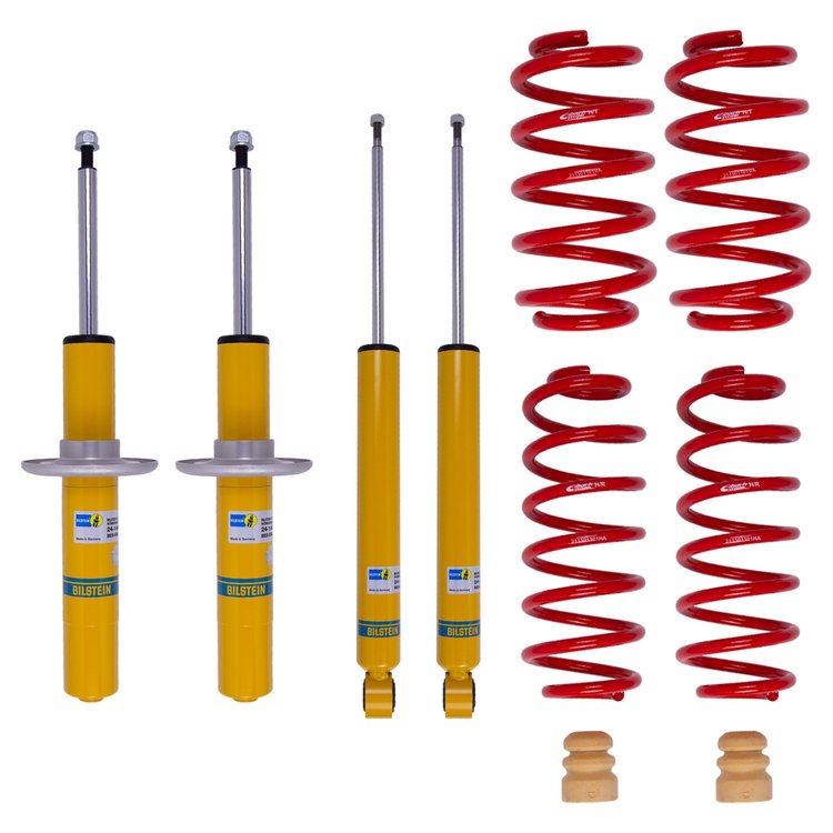 46-183521 B12 (Sportline) Suspension Kit; 2009-2016 Audi A4, 2009-2016 A4 Quattro