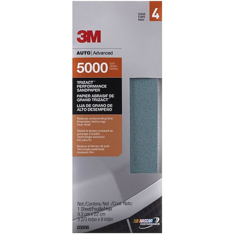 Trizact Performance Sandpaper 5000 Grit