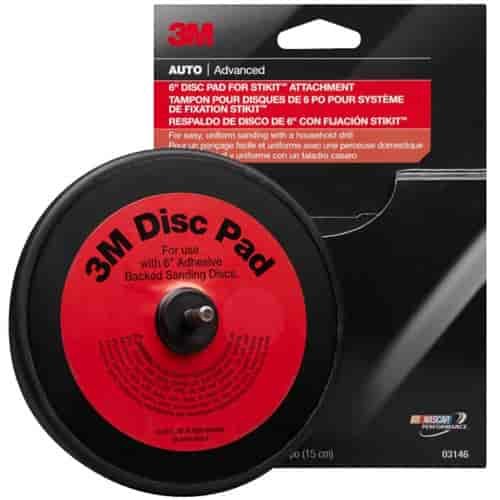 6" Disc Pad For Stikit Attachments