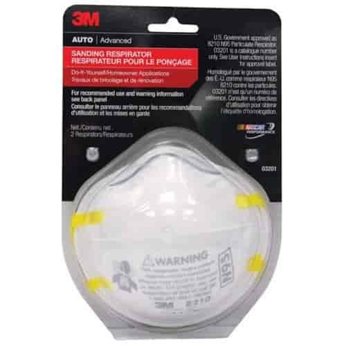 Sanding Respirator For Do-It-Yourself/Homeowner Applications