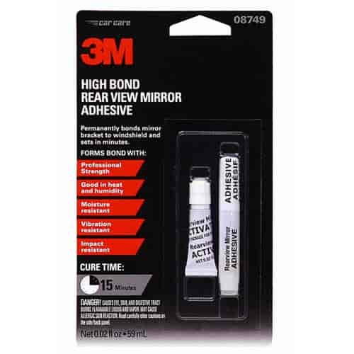 Rearview Mirror Adhesive .02 Fluid Oz.