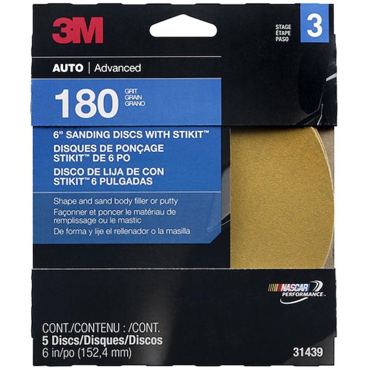 Stikit Sanding Discs 180 Grit