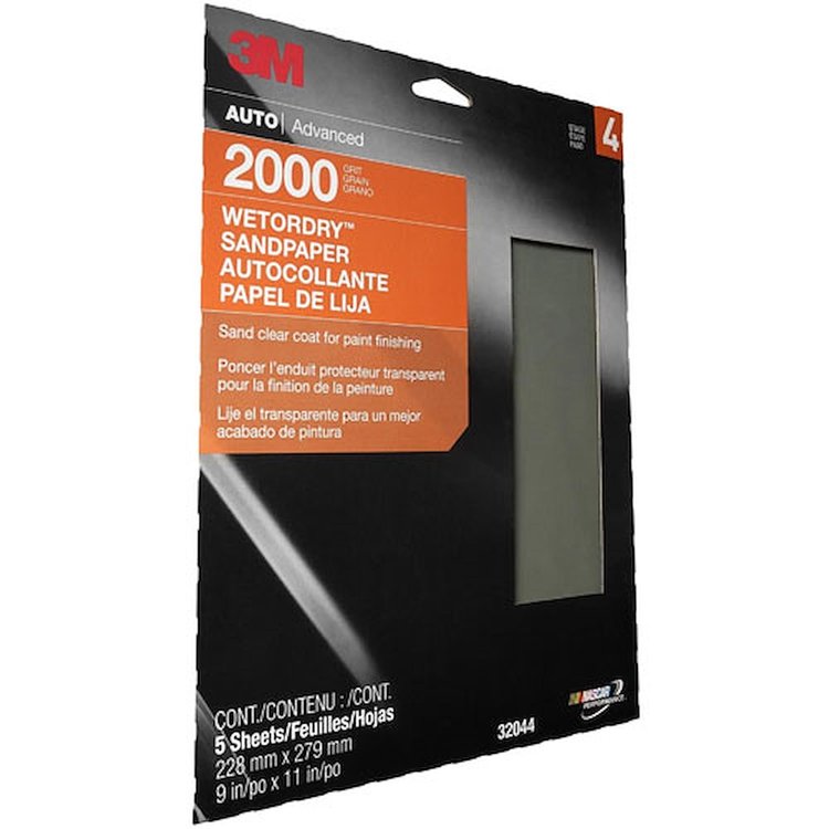 Wet Or Dry Automotive Sandpaper 2000 Grit