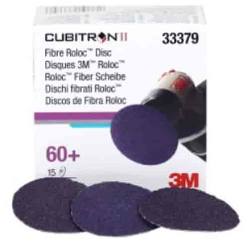 Cubitron II Fibre Roloc Discs 60+ Grit