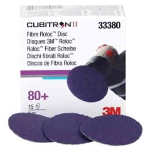 Cubitron II Fibre Roloc Discs 80+ Grit