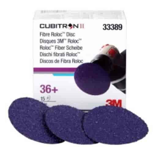Cubitron II Fibre Roloc Discs 36+ Grit