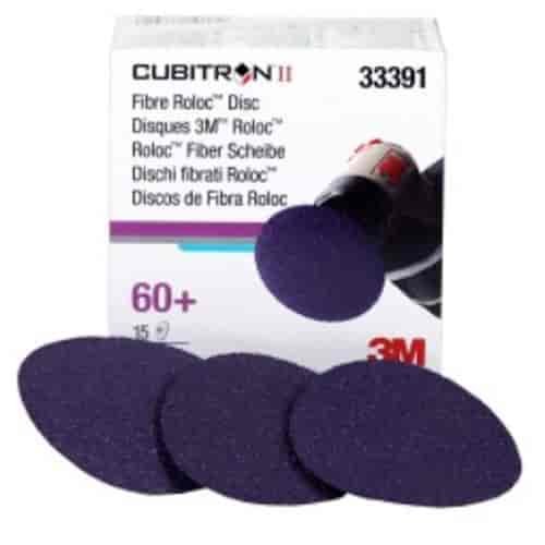 Cubitron II Fibre Roloc Discs 60+ Grit