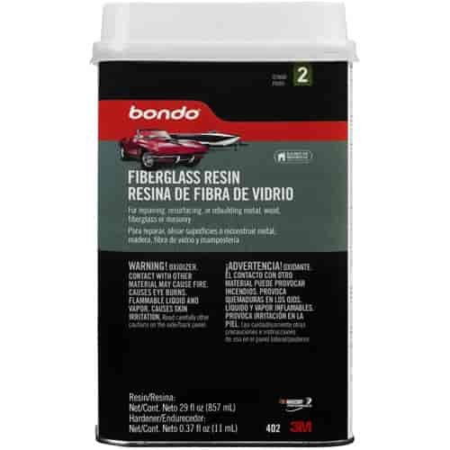 Bondo Fiberglass Resin [1-Quart Can]