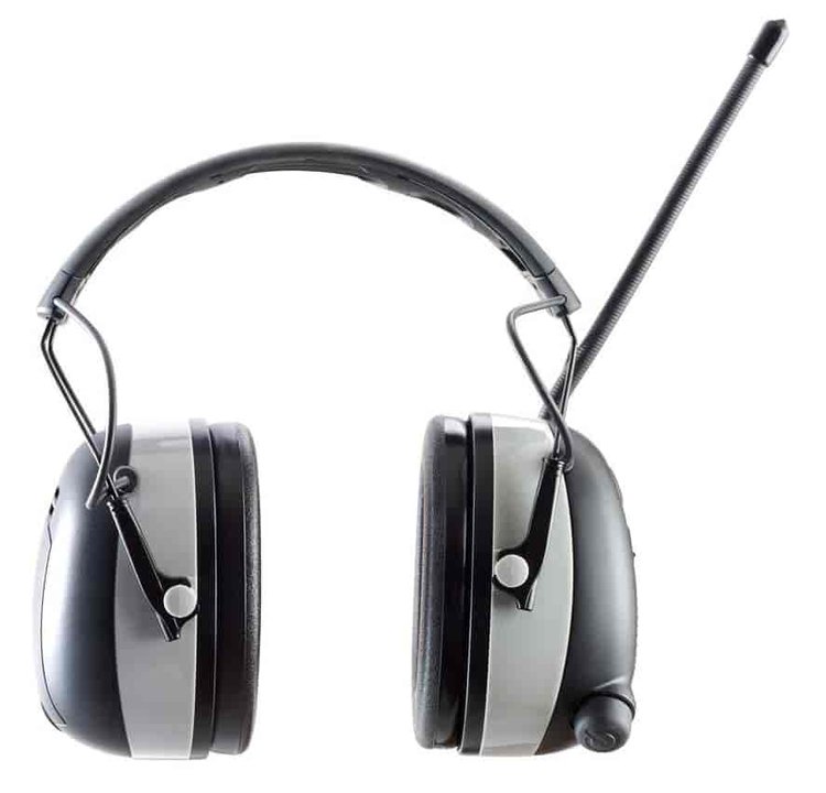 WorkTunes Connect Bluetooth Hearing Protection Earmuffs [24 Decibel Noise Reduction]