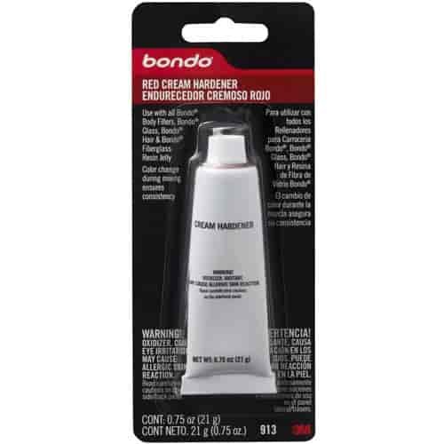 Bondo Red Cream Hardener 0.75 Oz.