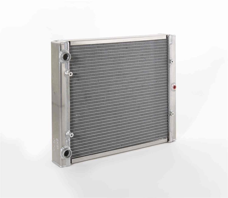 Dragster-Style Drag Race Radiator Dual 1" Core