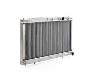 Natural Finish Radiator for Mopar w/Std Trans