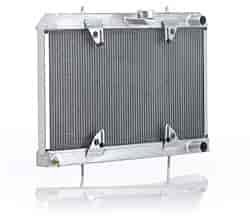 Natural Finish Radiator for for Nissan w/Std Trans