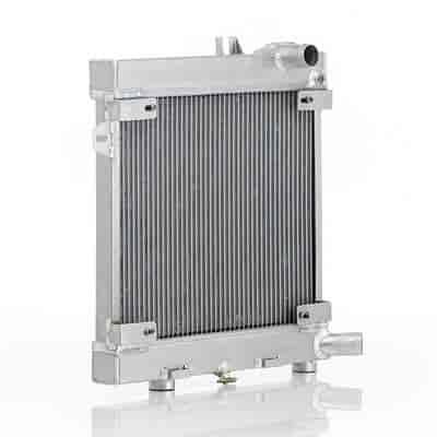 Natural Finish Radiator for BMW w/Std Trans