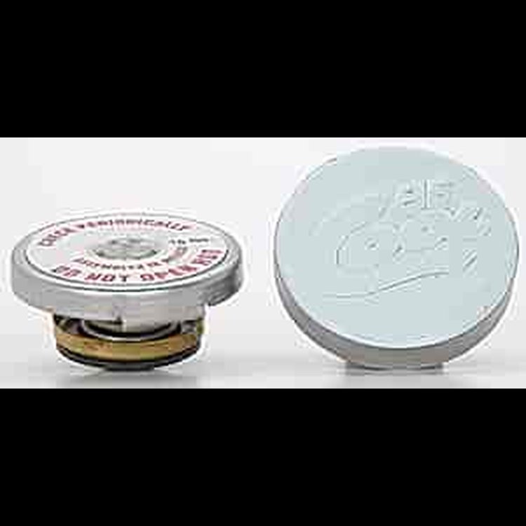 Round Radiator Cap Polished stainless steel