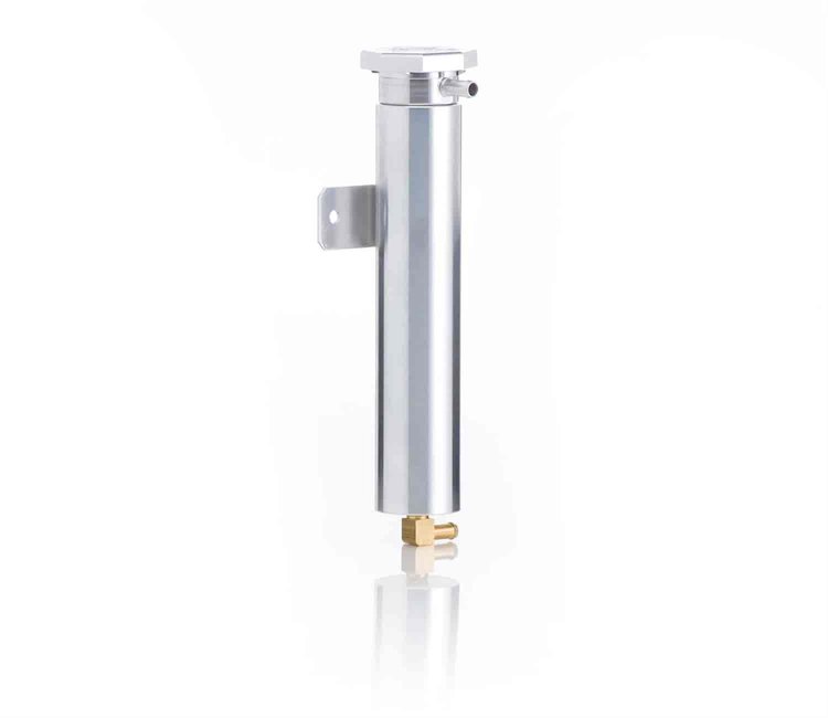 Aluminum Recovery Tank with Filler Neck & Cap 1-Pint Capacity