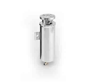 Aluminum Recovery Tank with Filler Neck & Cap 1-Pint Capacity