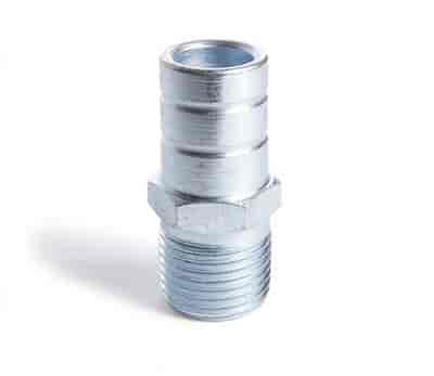 Steel Heater Hose Fitting 3/8" NPT x 5/8" Hose Barb