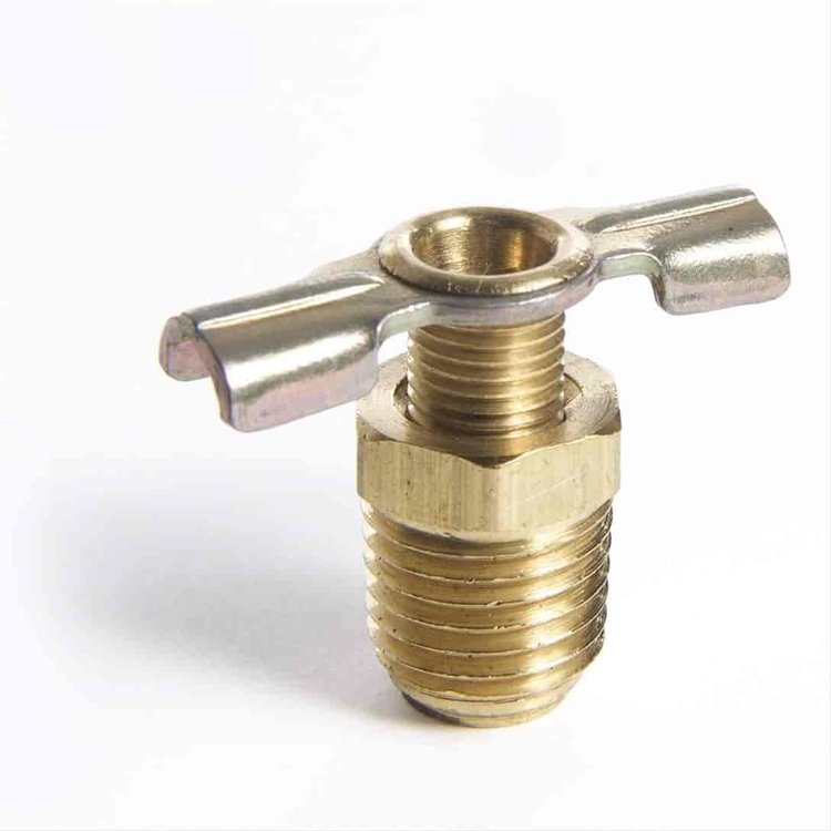 Brass Replacement Drain Petcock 1/4" NPT