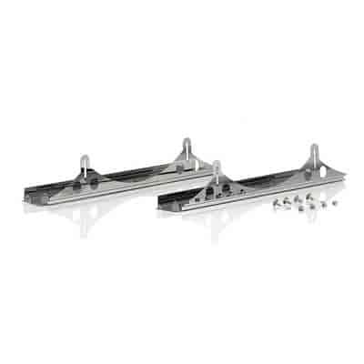 Stainless Steel Fan Mounting Brackets For 16" Fan Installation on 19" Tall Crossflow Radiators