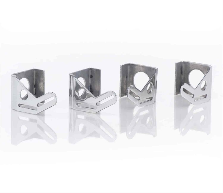 Aluminum Fan Mounting Brackets Upper & Lower Mounting Brackets for 13" & 16" Fans