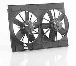 12" Qualifier Dual Puller Fan 24"W x 18"H x 2.73"D