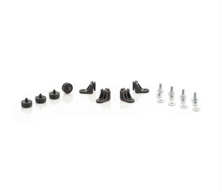 Plastic Mounting Feet w/Bolt Kit for Round Electric Fan 4/pkg