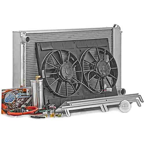 Aluminum Radiator Module System 1955-57 Bel Air with LS2/LS3/LS7