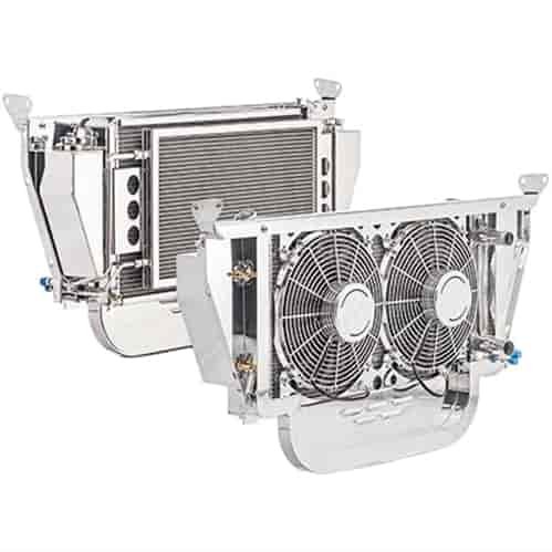 Extreme Tri-Five Module Cooling System 1956 LS Swap 1000 HP w/A/C MT