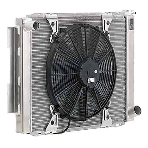 Featherweight Drag Race Radiator Module Single Pass Crossflow Design