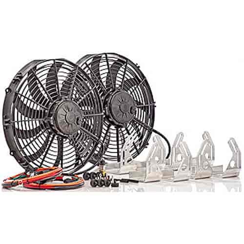 Dual 13" High Torque Fan Module Pusher Fans