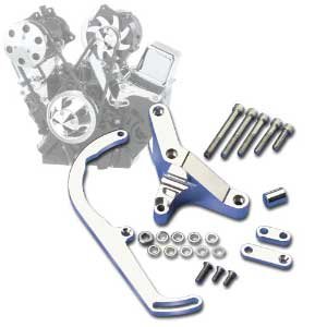 Independent Top Mount Alternator Bracket GM 60 to 80 Amp Alternators
