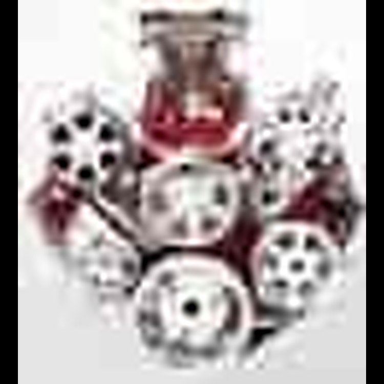 Tru Trac Premium Serpentine Kit SB-Chevy with Power Steering, with A/C Includes: