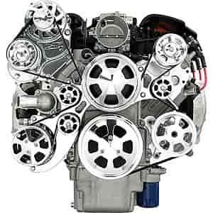 Tru Trac LS Engine Side Mount Pulley System LS1/LS2/LS3/LS6