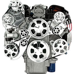 Premium Tru Trac LS Engine Side Mount Pulley System LS1/LS2/LS3/LS6