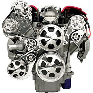 Premium Tru Trac LS Engine Side Mount Pulley System LS1/LS2/LS3/LS6