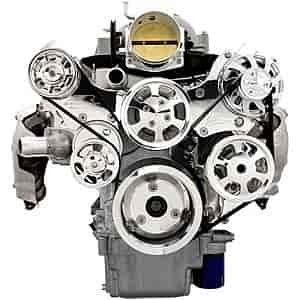 Premium Tru Trac LS Engine Top Mount Pulley System LS7