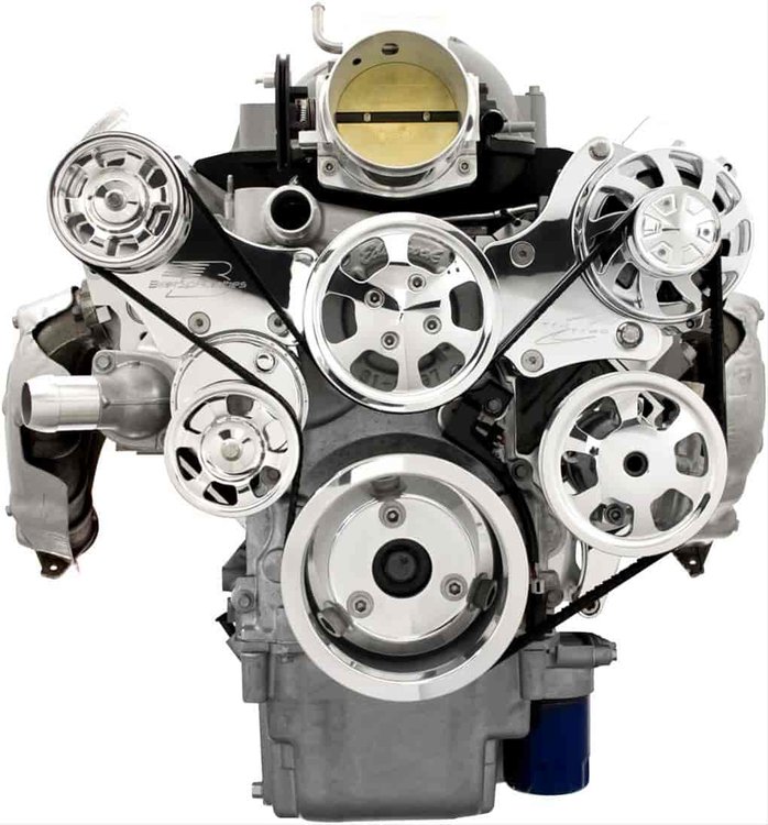 Tru Trac LS Engine Top Mount Pulley System LS7