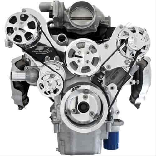 Premium Tru Trac LS Engine Top Mount Pulley System LS7