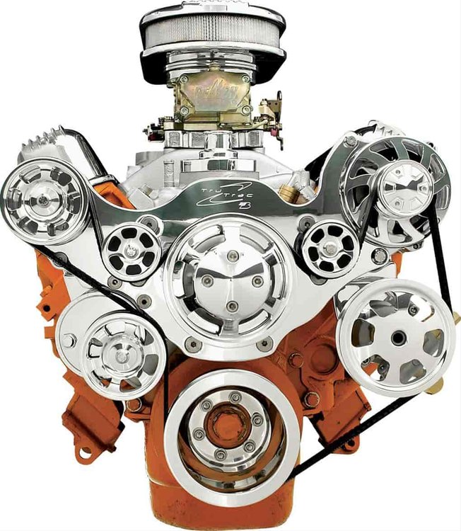 Tru Trac Serpentine System SB-Chrysler