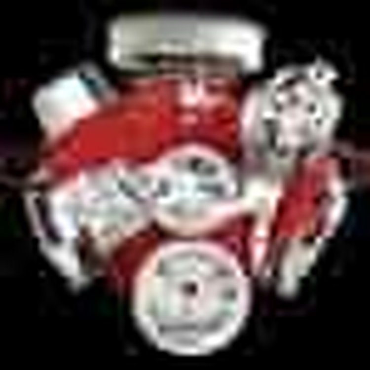 Tru Trac Premium Serpentine Kit BB-Chevy with Manual Steering, without A/C Includes: