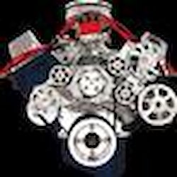 Tru Trac Premium Serpentine Kit BB-Ford with Power Steering, without A/C Includes: