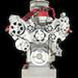 Tru Trac Premium Serpentine Kit Ford FE with Manual Steering, with A/C Includes: