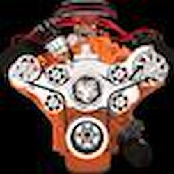 Tru Trac Premium Serpentine Kit BB-Chrysler/HEMI with Manual Steering, without A/C Includes: