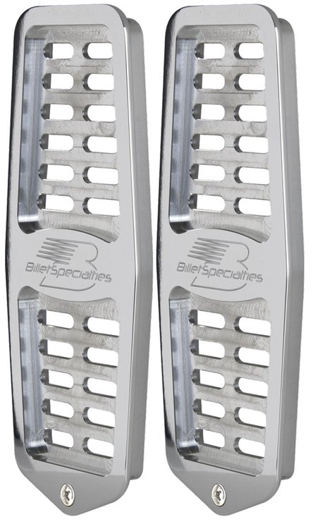 Door Jamb Vents for 1978-1981 GM A-Body, 1981-1987 GM G-Body [Polished]