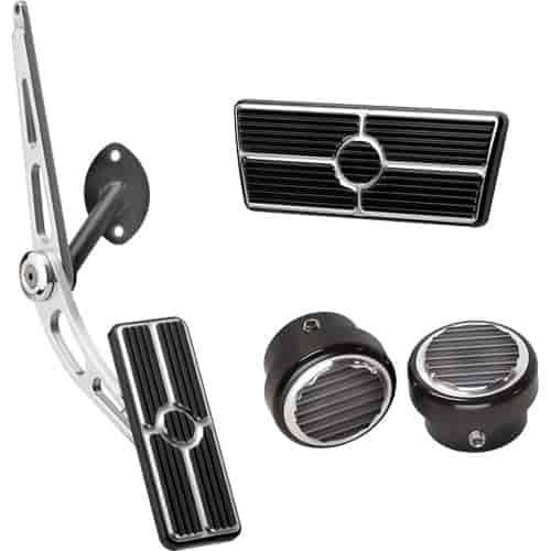 PEDAL KIT TRI-5 AUTO BLK