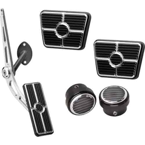 PEDAL KIT TRI-5 MAN BLACK