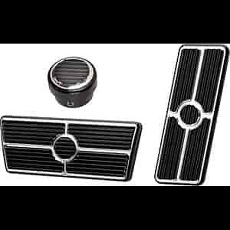 PEDAL KIT CAMARO AUTO BLK